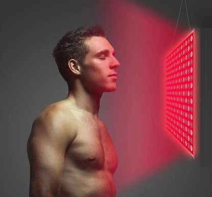 Panel Do Terapii Światłem Czerwonym i Podczerwienią - ORYGINALNY - 225 Podwójnych Diod LED - Biohacking